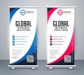 Rollup Standee/Standy, Display Stands, Banner Flex, Non tear Printing. 