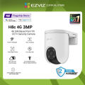 Ezviz by Hikvision H8C 4G 2K SIM Based 3MP Wireless IP Camera Outdoor Pan/Tilt Security CCTV Camera | Supports 4G Network |Human/Vehicle Shape Detection|Color Night Vision | Auto-Tracking | Weatherproof Design | Two-Way Talk | Supports Up to 512GB Storage. 