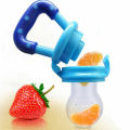 Silicone Baby Food Feeder Pacifier - Nibbler for Fresh Fruits and Weaning, Baby Teeth & Dental Care. 