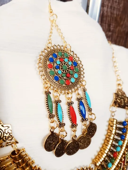 Afghani%20Jewelry%20Set%20%E2%80%93%20Colorful%20Handmade%20Gold-Plated%20Necklace,%20Earrings%20with%20or%20without%20Tikka%20for%20Women,%20Traditional%20Set%20-%20Image%206