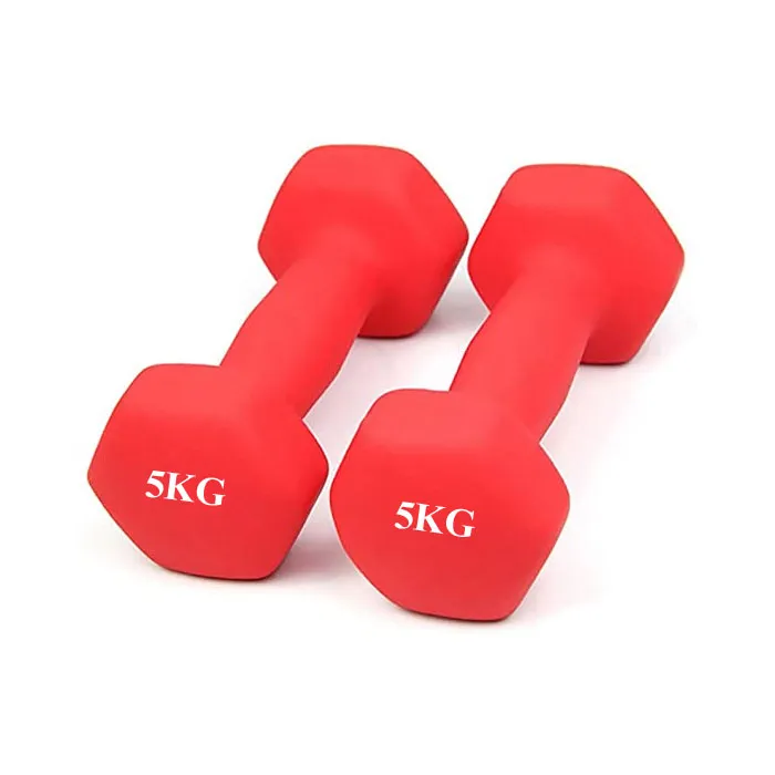 5%20KG%20Pair%20Matte%20Coated%20Dumbbell%20Set%20Yoga%20Fitness%20Exercise%20Training%20Weights%20Red%20Color%20-%20Image%202