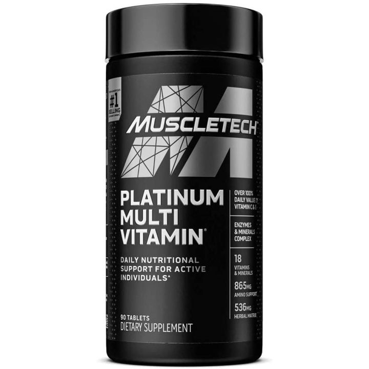 Muscle Tech Plantinum Multi Vitamin - 90 Caplets