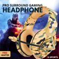 Stereo Gaming Headset Noise Cancelling Wired Earphone Gaming Microphone Headphone for PS4, Xbox One, Nintendo Switch, PC, Mac, Laptop. 