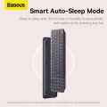 Baseus K01B Bluetooth Keyboard, Wireless Tri-Mode Mini Keyboard for PC, Laptop, iPad with Numeric Keys, Supports Windows/ MacOS/ Linux/ Android. 