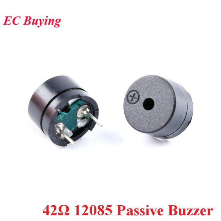 10PCS Passive Buzzer AC 12MMx8.5MM 12085 42R Resistance 3V 5V 9V 12V In Common Use Mini Piezo Buzzers For Arduino Diy Electronic