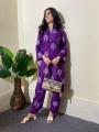 Shah g Classy Collection Stitched New Leaf Print Linen 2pc trendy printed dress/suit for women and girls. 