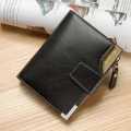 Bentalerry Short Luxury Men Wallets Zipper Coin Pocket Card Holder Male Wallet. 