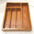 Wooden Cutlery Tray Kitchen Drawer Organizer. 