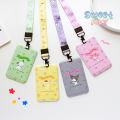 Kawaii Sanrioed Kuromi Cinnamoroll Card Holder Anime Cartoon ID Card Cover Bus Subway Card Protective Sleeve for Girl Gifts. 