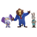 12Pcs/Set Disney Zootropolis Cartoon Action Model Doll Toys Anime Figures Judy Hopps Nick Wilde Fox Rabbit Kids Christmas Gifts. 
