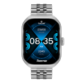 SVESTON PRESTIGE CHAIN SMARTWATCH WITH FREE SILICON STRAP  - AMOLED Display, Bluetooth Smartwatch with 1 year warranty for Android & iOS - Heart Rate Sleep Monitoring, Water Resistant Sports Fitness Tracker, AOD. 