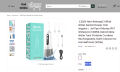 MiTdir® Y801 Oral Irrigator Water Flosser – 4 Jet Tips with 4 Cleaning Modes, IPX7 Waterproof, 300ML Removable Tank, Cordless Rechargeable, Perfect for Teeth Cleaning at Home and on the Go (White). 