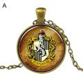 Unisex Harry Potter Gryffindor Slytherin Pendant Alloy Chain Necklace Jewelry. 