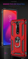for Xiaomi Mi 9T Armor Shockproof Case for Xiaomi Mi 9T Pro Rugged Military Protective Car Holder Ring Case Cover Mi 9 T Pro. 