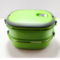 Airtight Lunch Box 3 layers | 2 Layers Round Rectangle| Single Lunch Box for School & Offices [2.7 Litres]. 
