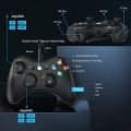 YAEYE Wired Controller for Xbox 360, Game Controller for 360 with Dual-Vibration Turbo Compatible with Xbox 360/360 Slim and PC Windows 7,8,10,11. 