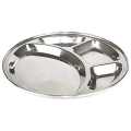 (Pack Of 3) 4 in 1 Thaali partition tray heavy quality. 