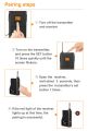 FIFINE 20-Channel UHF Wireless Lavalier Lapel Microphone System with Bodypack Transmitter, Mini XLR Female Mic and Portable Receiver, Quarter Inch Output. Perfect for Live Performance-K037. 