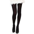 Opaque Black Stockings for Women – Stretchable and Full-Length. 