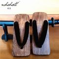 WHOHOLL Geta Summer Men‘s Slippers Flip-flops Wooden Slippers Japanese Geta Clogs Shoes Cosplay Costumes Shoes Slides. 
