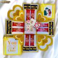 Exploson Chocolate`s Gift Box  | With 16 Big Chocolate`s | For Valentine`s Day Gift , Birthday Gift For Girl`s and Boy`s , Eid Gift. 