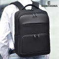 BAG CITY | Orion Pro Waterproof Nylon Laptop Backpack for 15.6" Laptops - Elegant Black Travel Bag. 
