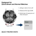22mm Sports Silicone Magnetic Lock Strap For Zero Luna Revolt Redmi Watch Active 5 Huawei GT 4 5 Samsung Galaxy Watch 46mm and all other 22mm compatible watches. 