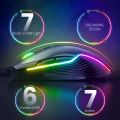 ONIKUMA CW905 Gaming Mouse 6400 DPI & Multiple LED Light Optical PC Computer Gaming Mice for Gamer. 