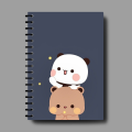 Cute Bears Spiral Notebook - 7771. 