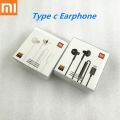 Xiaomi Mi 12 11 10 9 Usb Type C Earphone Dual Driver Earbuts Hybrid DC Seo Half In-Ear Earphones With Mic Wire For Mi 11 K40 Pro. 