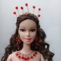 Barbie jewelry | Barbie crown | Barbie earring |Barbie necklace |Barbie accessories. 