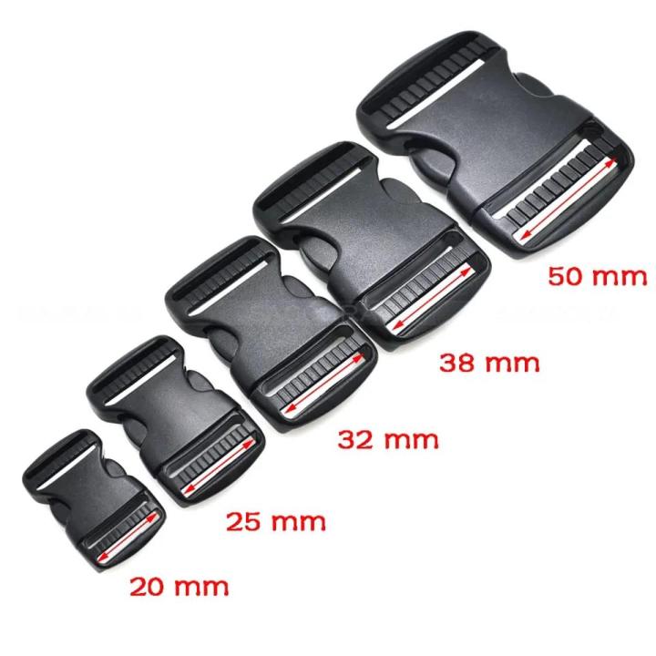 High Quality 2Pcs /4 Pcs Side release Buckle dual adjustment belts Tactical Backpack Straps Webbing Bags Parts Accessories Bracelet