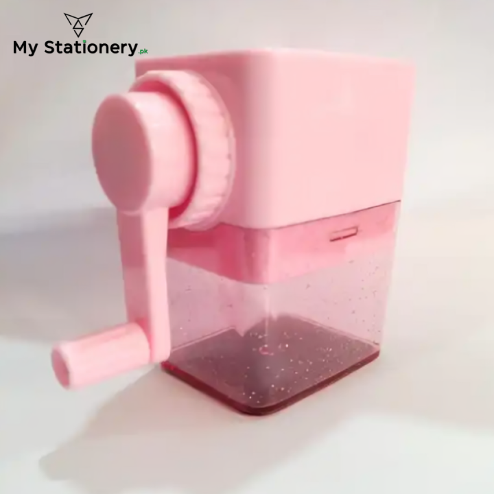Opal Sharpener Machine Small Pink-9183