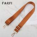 Farfi Bag Shoulder Strap Widen Pure Color Removable Laptop Bag Strap. 