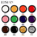 EDishan New Filling Nail Paint Glue Solid Color Painting Drawing Line Adhesive 12 Colors Removable Light Therapy Nail Polish Glue. 