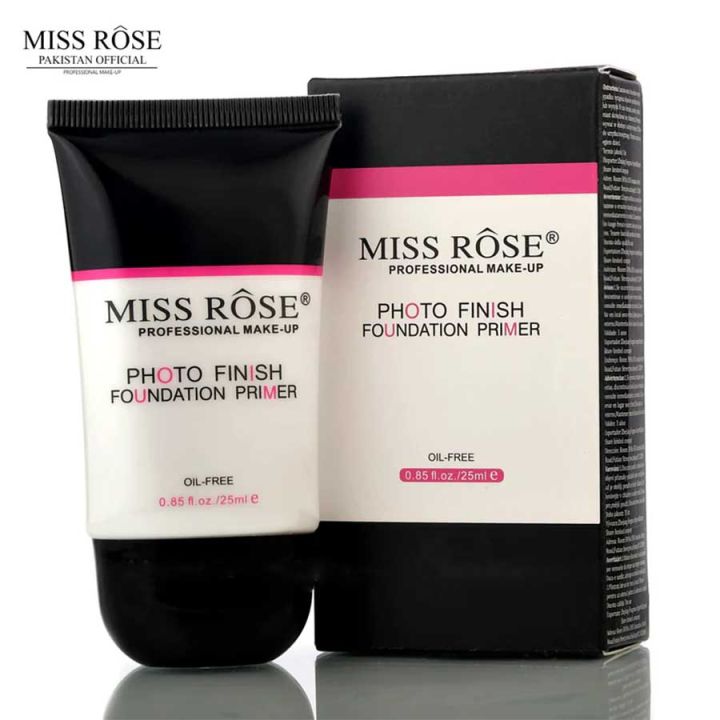 Miss Rose Photo Finish Oil Control Moisturizing Makeup Face Primer