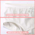 White triangle children's dance exams, pure cotton underwear for baby girls, ballet dancing girls. 