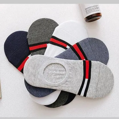 3%20Pair%20new%20men's%20fashion%20Flexible%20casual%20boat%20cotton%20Loafer%20short%20socks%20-%20Image%204