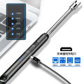 SILVER FOX ECOM Rechargeable Electric Kitchen Lighter with long Neck,USB Arc lighter Easy to use, Plasma Stove Lighter, Flameless BBQ Lighter for Stove. 