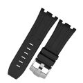 Aotelayer 28mm Nature Fluoro Rubber Watchband for Audemars Piguet Watch Strap Men Silicone Watch Band Accessories for AP 15703. 