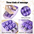 Foot Massager Roller Plastic Feet Heel Massage Tools for Roller Massage Reflexology Tool,Heel, Arch, Muscle Aches, Foot Pain, Stress,Fasciitis Relief, Relaxation. 