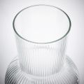 IKEA PADRAG Clear Glass Vase, 17 cm, Modern Tabletop Decoration, Washable. 