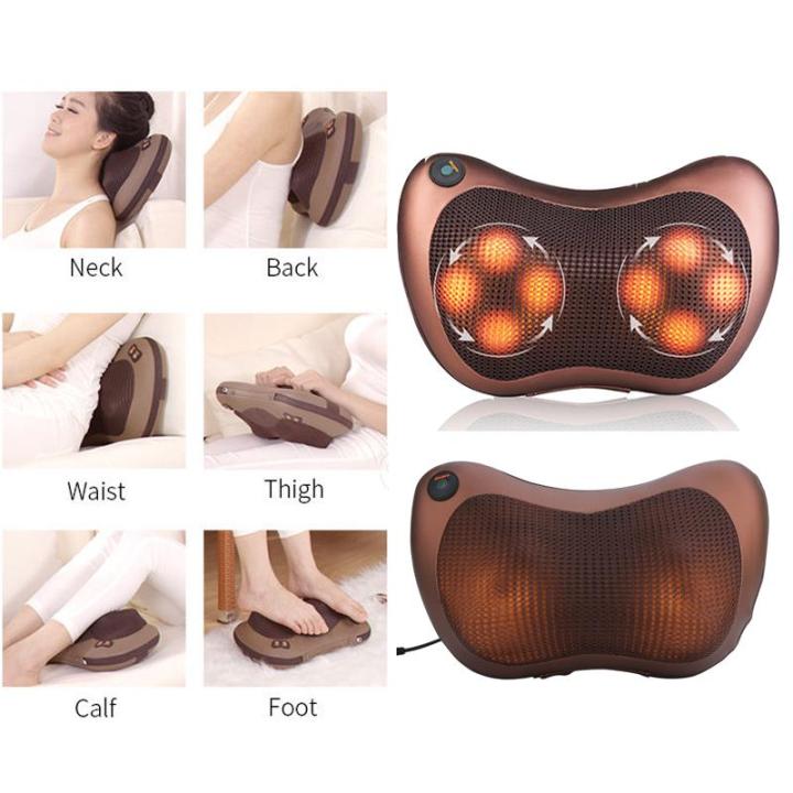 Home & Car Neck Massage Pillow With Heating Funtion