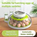 Incubators for Hatching Eggs - Holds 18 Eggs & 60 Quail eggs - Egg Incubator with Automatic Egg Turning and Humidity Control - Egg Candler. 