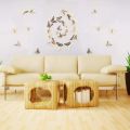 3D Butterflies Wall Stickers Home Décor Butterflies Refrigerator Room Décor Party Wedding Decoration 12 Pack Gold. 