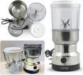 Grinder-blender-Electric Masala Grinder-Juicer Blender-Stainless Steel Material-Spices and Food processor High Quality Machine -mini grinder-juicer-chopper-juicer-portable blender-Dry Grinding Machine--2 in 1 Electric Grinder-Blender (Raf-Nima). 