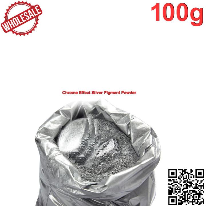 Aluminum Pigment Powder Metallic Silver Effect 100g DesireOutlet
