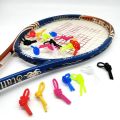 5 Pcs Tennis Racket Damper String Vibration Dampener Silica Gel Knot Shape Shock Absorber Racquetball. 