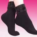 Women Men Girls Socks Winter Warm Socks  Thermal Thicken Wool Velvet Cashmere Sock Sleeping Solid Color Home Floor Socks. 