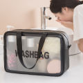 Makeup Pouch Portable Waterproof Portable Large Capacity Storage Cosmetic Bag. 